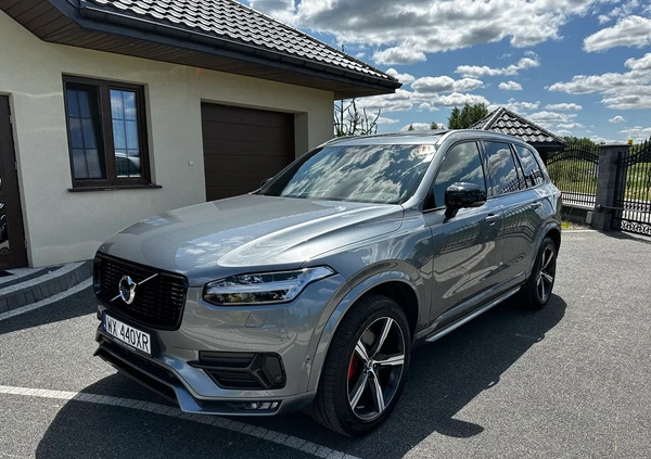 Volvo XC 90 cena 153700 przebieg: 131822, rok produkcji 2016 z Warszawa małe 781